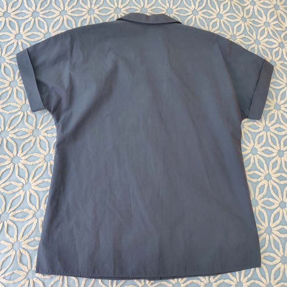 Lafayette 148 New York Button Down Shirt - Picture 7 of 9